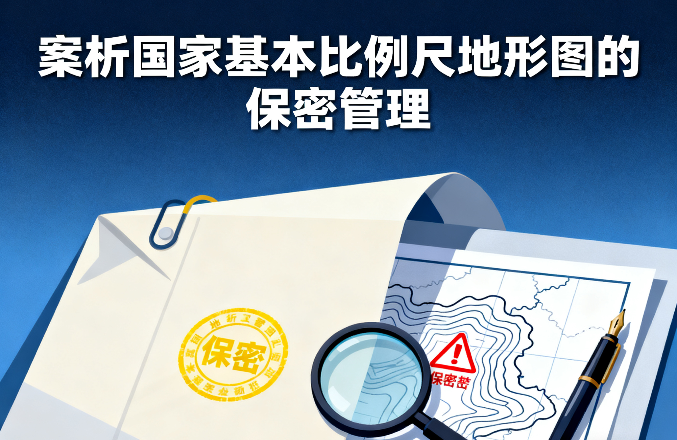 案析国家基本比例尺地形图的保密管理