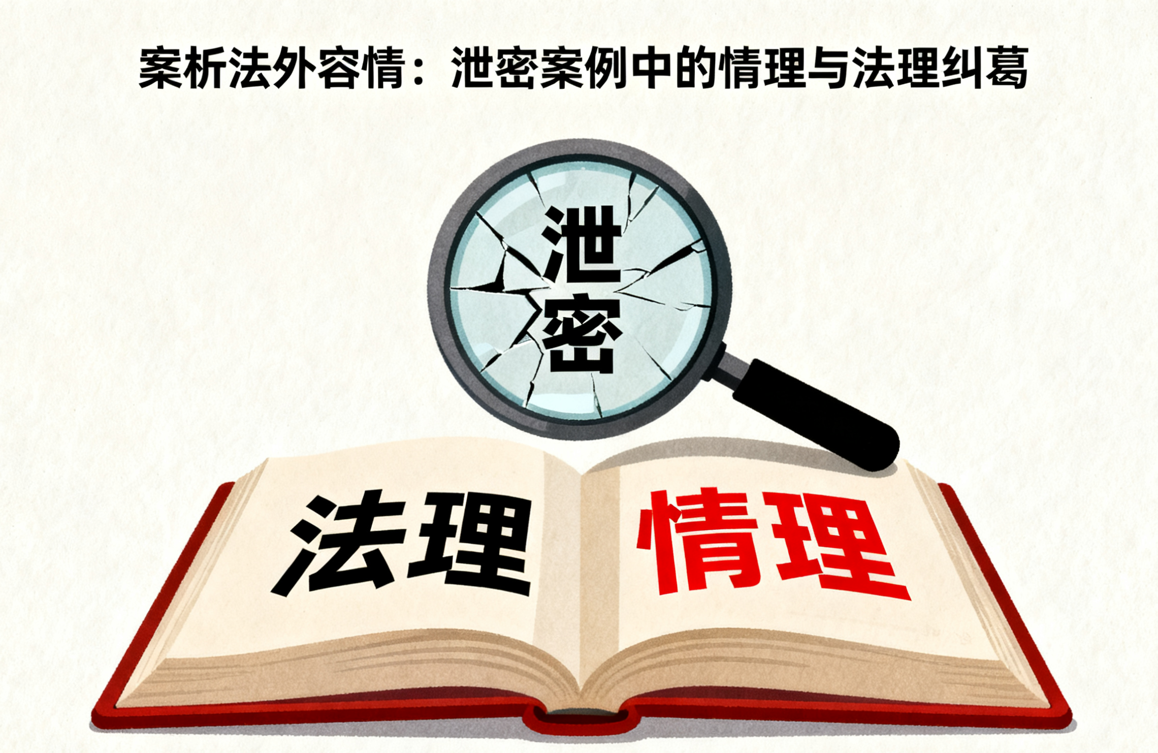 法外容情:泄密案例中的情理与法理纠葛