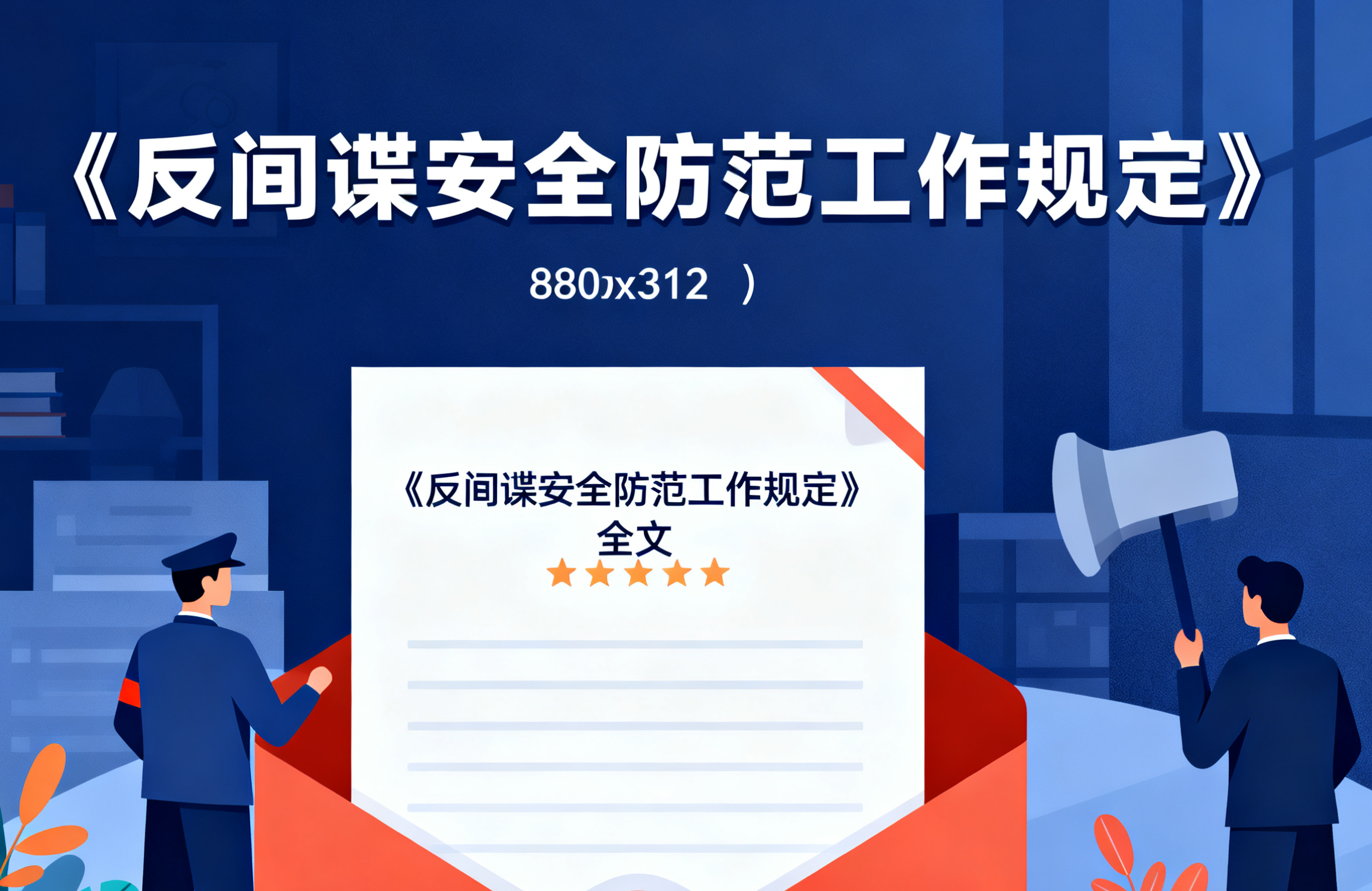 《反间谍安全防范工作规定》全文!