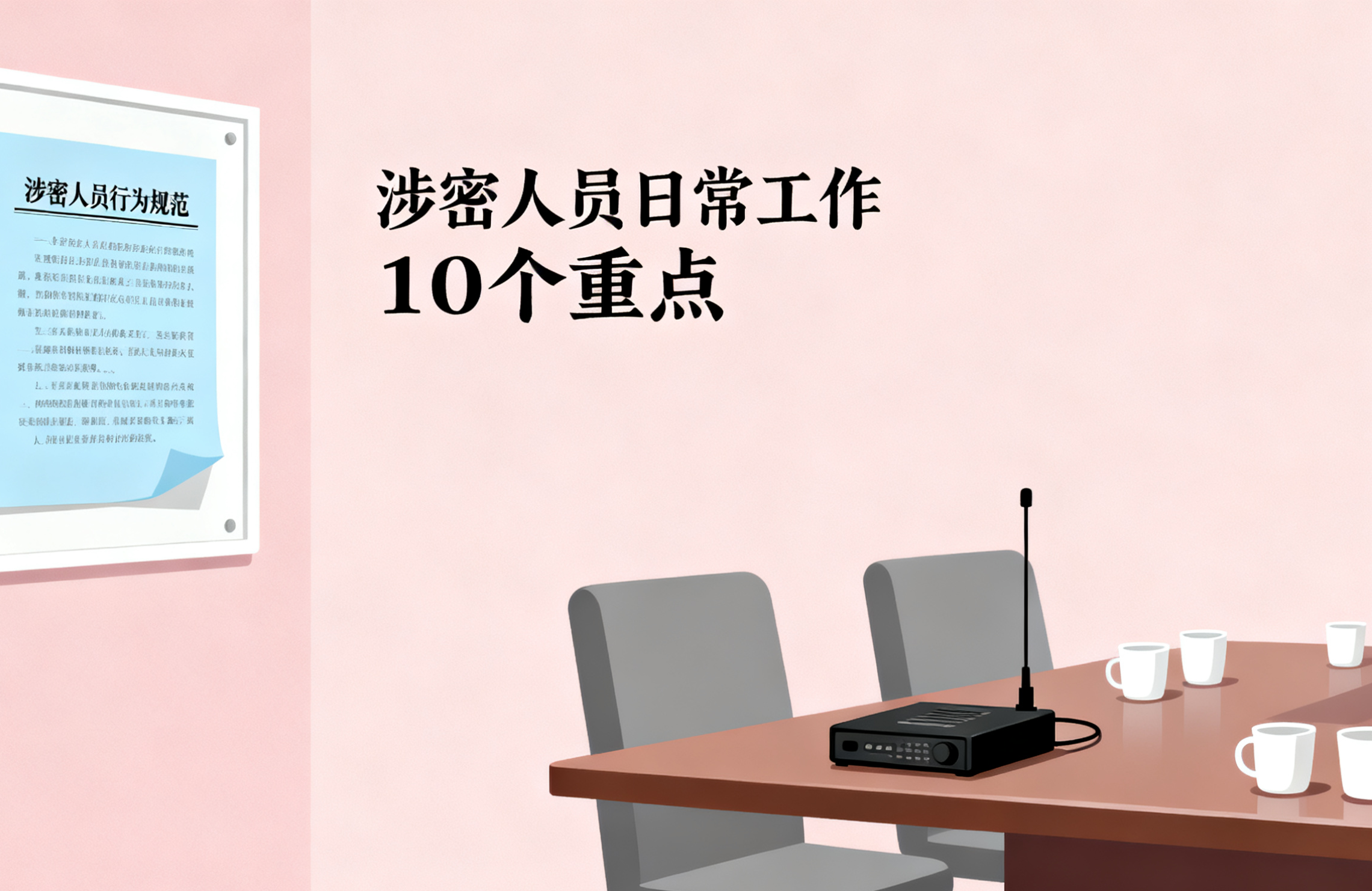 涉密人员日常工作10个重点