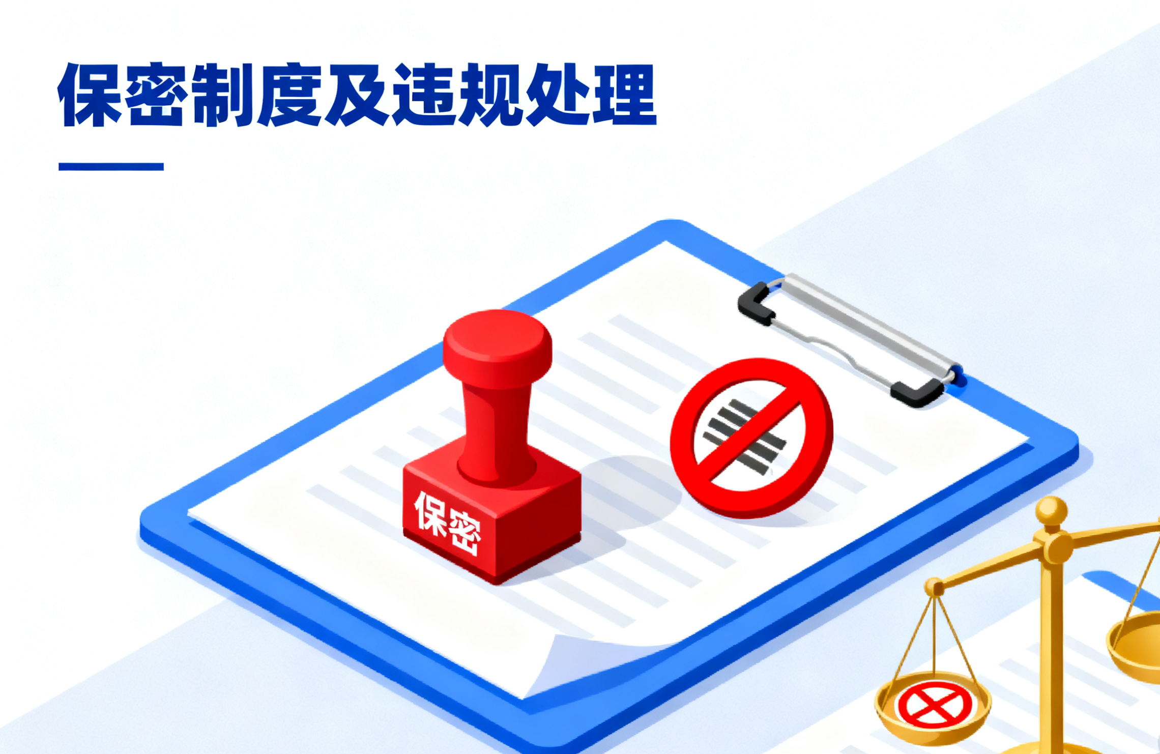 保密制度及违规处理