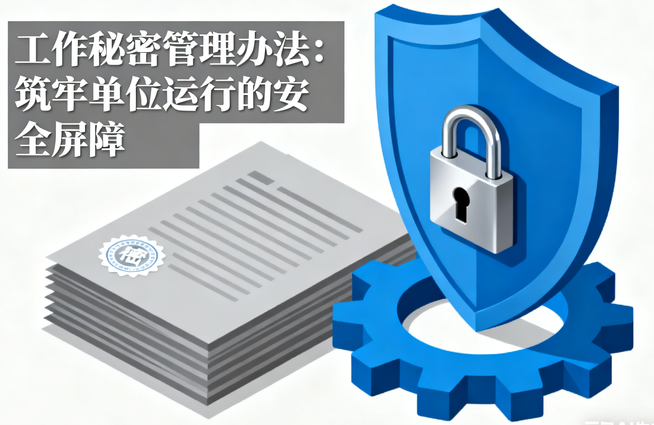 工作秘密管理办法:筑牢单位运行的安全屏障